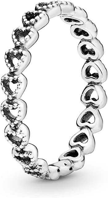 Miglior anello fascia cuori pandora