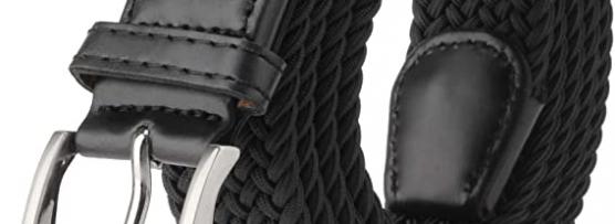 Miglior cintura treccia elastica uomo