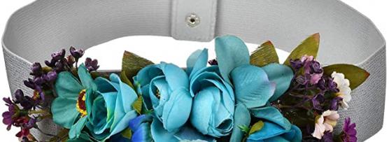 Miglior cinture con fiori di stoffa