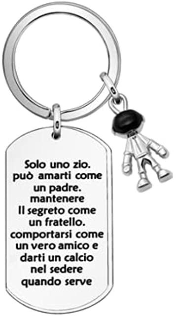 Miglior portachiavi in argento per uomo