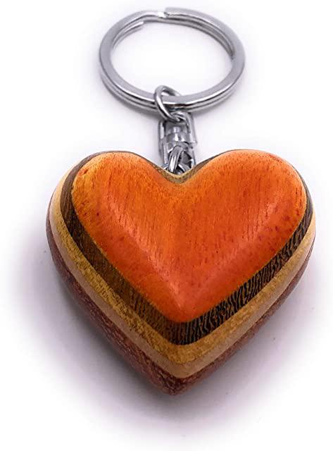 Miglior portachiavi legno cuore