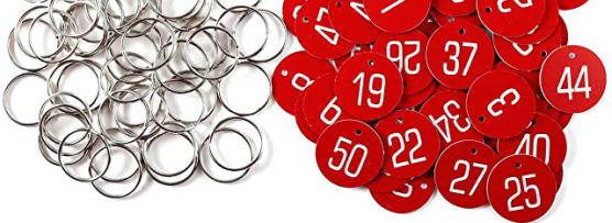Miglior portachiavi numerati per armadietti