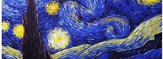 Miglior sciarpa van gogh notte stellata
