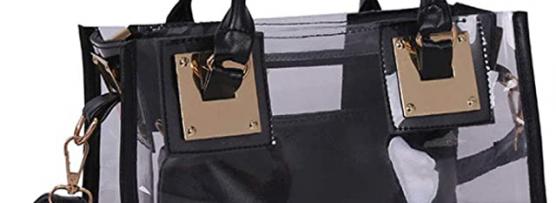 Miglior borsa trasparente nera