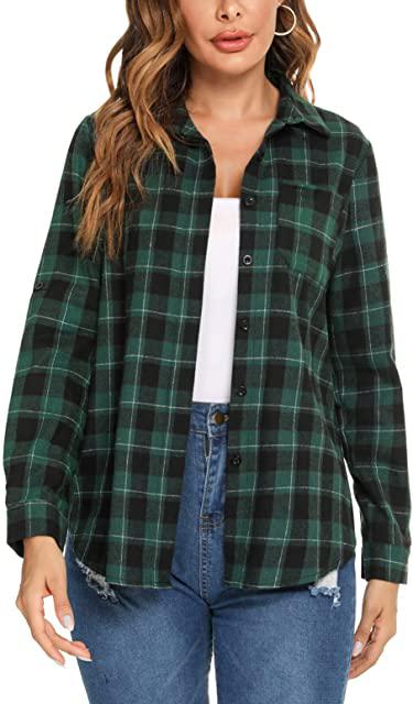 Miglior camicia a quadri verde