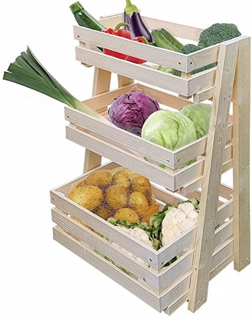Miglior scaffali in legno per negozio frutta e verdura