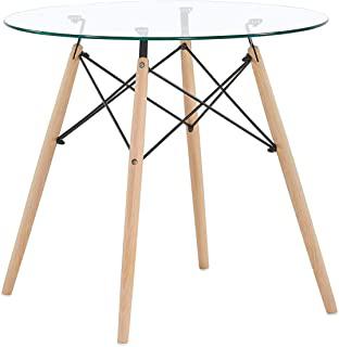 Miglior tavolo legno gambe vetro