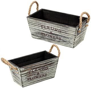 Miglior fioriere con cassette di legno