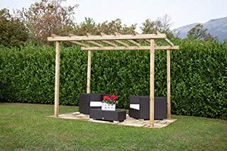 Miglior gazebo in legno bianco moderno