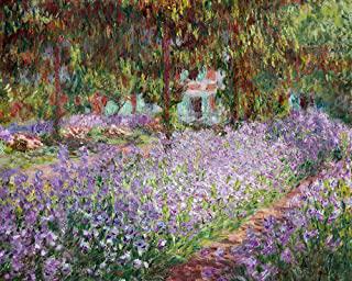 Miglior iris nel giardino di monet